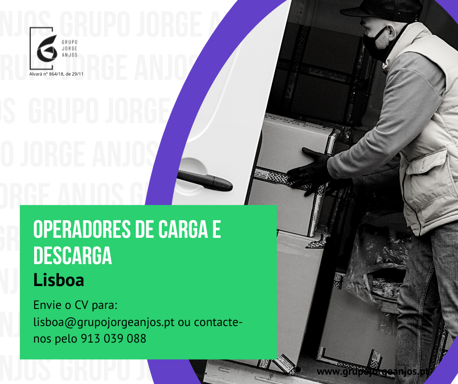 Operadores de Carga e Descarga Lisboa Grupo Anjos